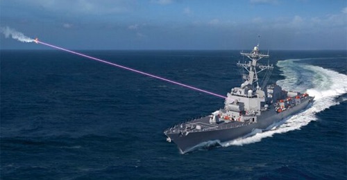 The US Navy wants to put directed energy systems such as the HELIOS, depicted here, on more ships in the fleet.
