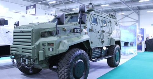 Nurol Makina displayed its NMS 4×4 armoured vehicle at IAV 2025 held in Farnborough from 21 to 23 January.