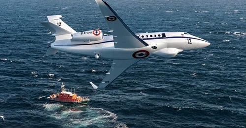 An artist impression of the French Navy's Albatros.