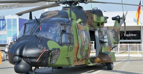 A file photo of a French Army NH90 TTH helicopter. The service has now received into service the last of 63 such helicopters.