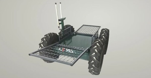 A concept image of Ukraine's Gimli UGV, an example of the UGVs that Ukraine's MoD wants to be more widely used.