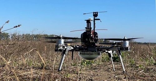 The Finnish Insta Steel Eagle ER UAV, which was tested and developed in collaboration with a Ukrainian company.