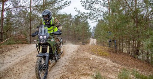 The Bundeswehr is procuring Yamaha Ténéré 700 motorcycles.
