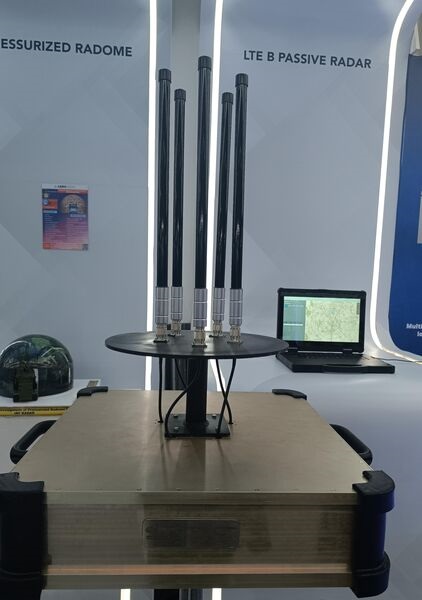 A new passive radar developed by the IAF to detect hostile unmanned aerial vehicles.