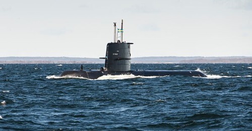 HSwMS 
        
         is the final Gotland-class submarine to receive an MLU that aims to keep the class of three boats in service out to at least 2030.