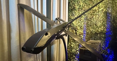 Image of Helsing's HX-2 UAV published on 14 February 2025.