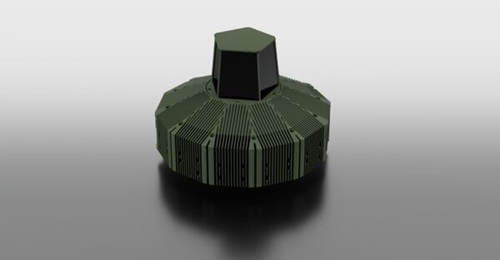 The image of Hensoldt's Odaeon optical detection system.