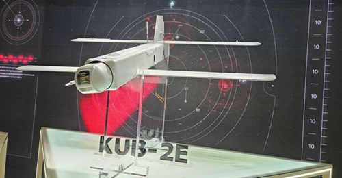 KUB-2E loitering munition can target unarmoured and light armoured combat equipment.