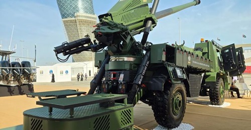 The Kalyani offering is rare by integrating a 155 mm cannon onto a 4×4 truck, while most competitors utilise 6×6 or 8×8 chassis.