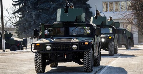 On 18 February 2025 the Moldovan National Army received a batch of 29 Humvee vehicles donated by the US government.