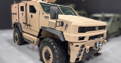 TASL displayed its 'global' LAMV variant at the IDEX 2025 show in Abu Dhabi.