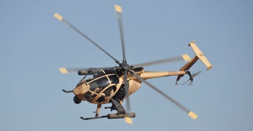 Seen during an earlier media demonstration near its Mesa production facility in Arizona, the AH-6i is to shortly be discontinued.