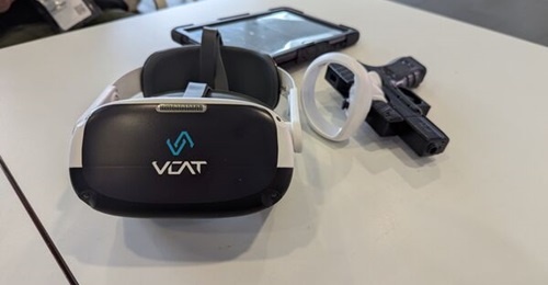 Eyeviation VCAT virtual reality training system.