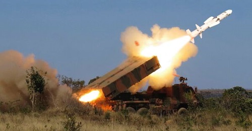 Avibras builds the MTC 300 tactical cruise missile. The Brazilian Army has conducted live-firing trials of the MTC 300 from the Avibras Universal Multiple Rocket Launcher (AV-LMU) 6×6 platform.