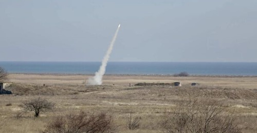 Members of the Romanian Land Forces' 348th Anti-Aircraft Artillery Battalion fired the Chiron MANPADS for the first time at the Capu Midia Training Range at the beginning of March.