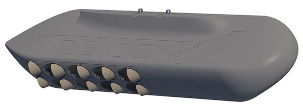 General Atomics Aeronautical Systems' Sonobuoy Dispensing System (SDS) pod.