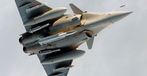 A French Rafale combat aircraft carrying the current ASMPA supersonic nuclear missile. A future standard of the aircraft is to carry the ASN4G hypersonic nuclear missile from Luxeuil-St Sauveur Air Base from 2035.