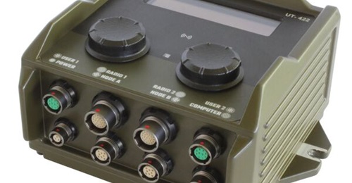 EID's UT-422 intercom unit, part of its ICCS shipborne C3 system.