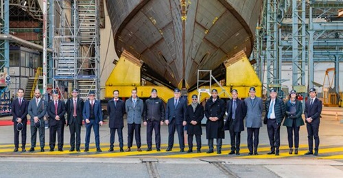 Edge and CMN Naval signed the joint venture agreement on board the first-of-class BR71 Mk II corvette being built at CMN Naval's facilities in Cherbourg, France, under subcontract to Edge subsidiary ADSB for the Angolan Navy.