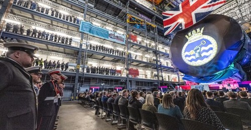 A keel-laying ceremony for first-of-class 
        
         was held at BAE Systems Submarines yard in Barrow-in-Furness on 19 March.