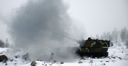 The FDF is procuring 155 mm artillery rounds for howitzers including the K9 SPH seen here undergoing trials in Finland in November 2016.