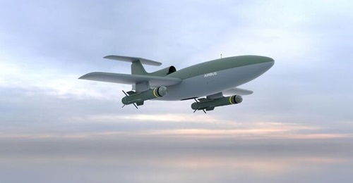 An artist's impression of the LOAD concept that is designed to provide a low-cost and ITAR-free counter-UAS capability based on the Airbus Do-DT25 target drone.