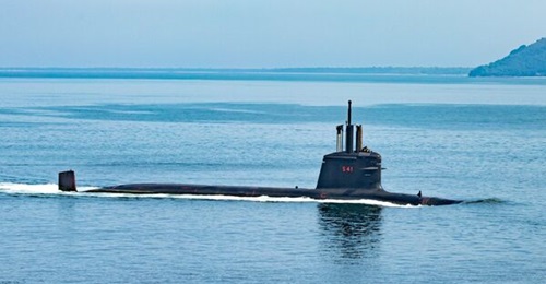 A new maintenance yard has been activated for S 
        
         (pictured here) and other Brazilian Navy submarines.