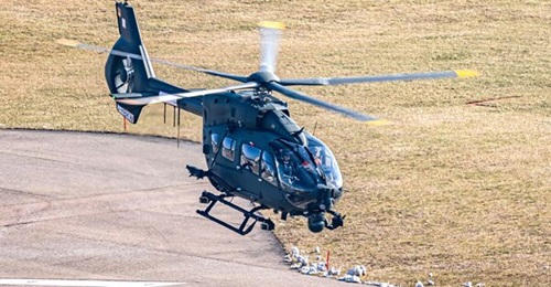 One of the two H145M helicopters now delivered to Cyprus. The eastern Mediterranean country will receive its four remaining helicopters by the end of 2025.