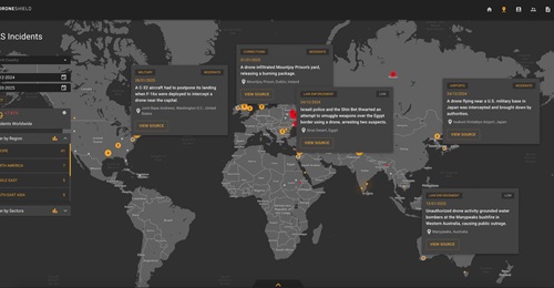 DroneShield has launched the UAS Incident platform to support militaries in keeping track of incidents involving hostile UAVs.