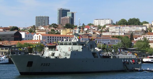 The OPVs of the NPO3S tranche will complement the Portuguese Navy's existing fleet of four Viana do Castelo-class OPVs, including NRP 
        
        (pictured here).