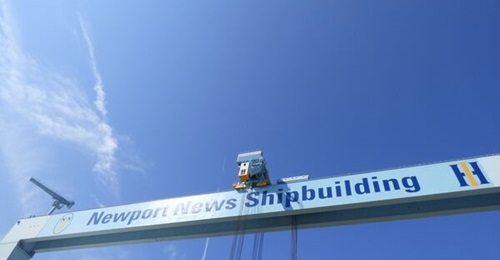HII has experienced problems retaining workers at its yards like Newport News Shipbuilding (pictured here).