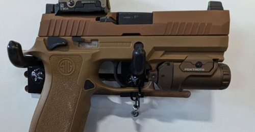 The Australian Department of Defence has procured F9 pistols for the Australian Army's close combat weapons requirement.
