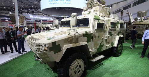 A counter-UAV version of the CS/VN3 displayed on the Norinco stand at the China Airshow held in Zhuhai in November 2024.