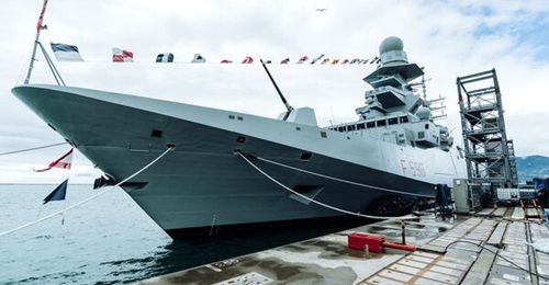 Orizzonte Sistemi Navali delivered 
        
         (F 598)
        
        to the Italian Navy on 15 April 2025.