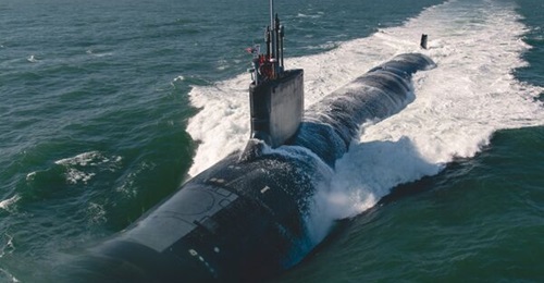 The future Virginia-class attack submarine 
        
         (SSN 794) conducts initial sea trials in the Atlantic Ocean in February 2022. Congress seeks to add a second Virginia-class submarine in FY 2027 through a budget reconciliation measure.