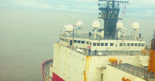 As the US Coast Guard seeks to build new icebreakers, it must rely on its two existing polar icebreaking ships, including 
        
        , pictured here transiting the Gulf of Alaska in July 2022.