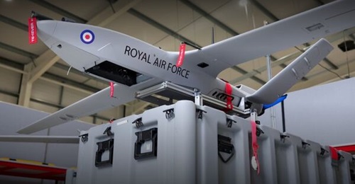 Combining the Tekever AR3 and the BriteStorm electronic warfare payload, the StormShroud will protect RAF fast jets against ground-based enemy air-defence systems.