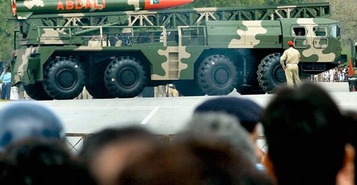 Pakistan claimed the Abdali missile has a range of 450 km.
