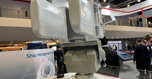 The RF Jammer 1000 that was unveiled by ST Engineering at IMDEX 2025.
