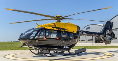 The first of six new Airbus Helicopters H145 rotorcraft to be used by the UK in Brunei and Cyprus was delivered on 12 May.