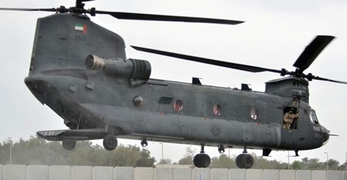 With the CH-47F already in UAE service (pictured), the country has been approved for a further six extended-range helicopters.
