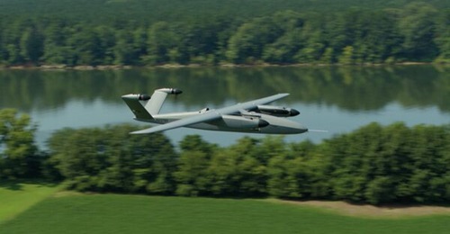 The Griffon Aerospace Valiant, until recently a competitor for the now cancelled FTUAS programme.