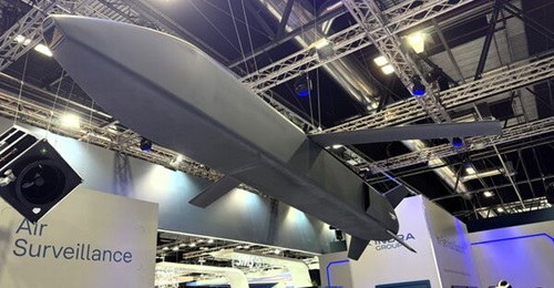 Indra presented at FEINDEF 2025 its new Valero weapon system, described as a 100% Spanish multi-purpose unmanned aerial vehicle.
