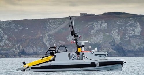 The Pathmaster MCM system, as depicted in this photo, provided by Thales in its media statement. ST Engineering has placed an order for the system, which will be operated by the Republic of Singapore Navy.