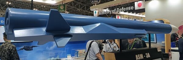 Mitsubishi Heavy Industries will deliver the ASM-3A supersonic, air-launched, anti-ship missile (pictured) to the JASDF for deployment on F-2 fighter aircraft.
