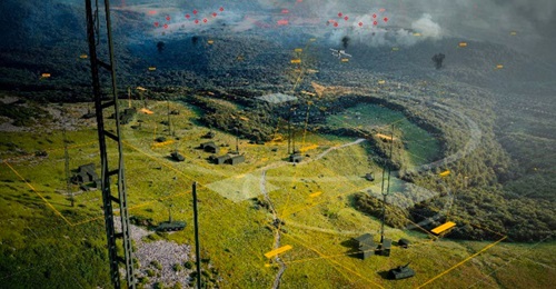 Conceptual image of the Battlesuite digital platform.
