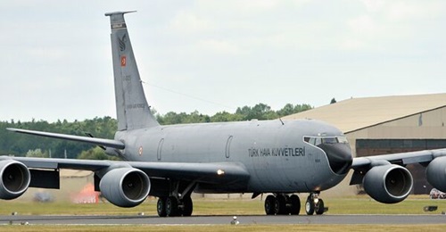 The Turkish Air Force has seven KC-135s (pictured) that it is looking to replace with either the KC-46A or the MRTT.