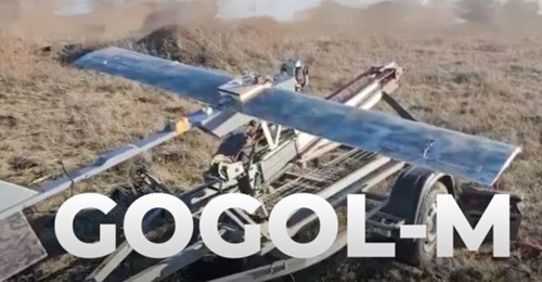 Screenshot of Gogol-M UAV from video by Strategy Force Solution posted on 5 May 2025.