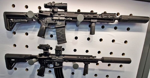 Grand Power unveiled the M4M1 assault rifle with barrel lengths of 11 and 14.5 in at IDET 2025.