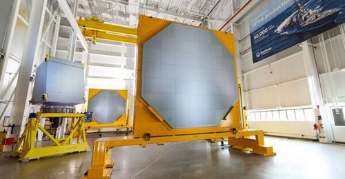 Raytheon was awarded a follow-on support contract for the SPY-6 family of radars, pictured here.